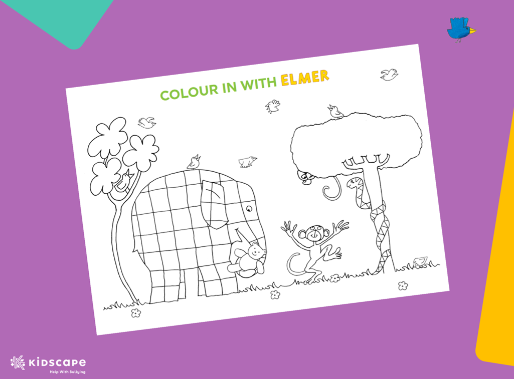Elmer's Mindful Colouring Facebook